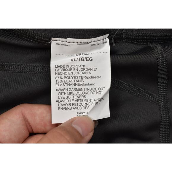 NEW Under Armour Women's Leggings Pants Size XL Black and Gray Athletic - Picture 8 of 8